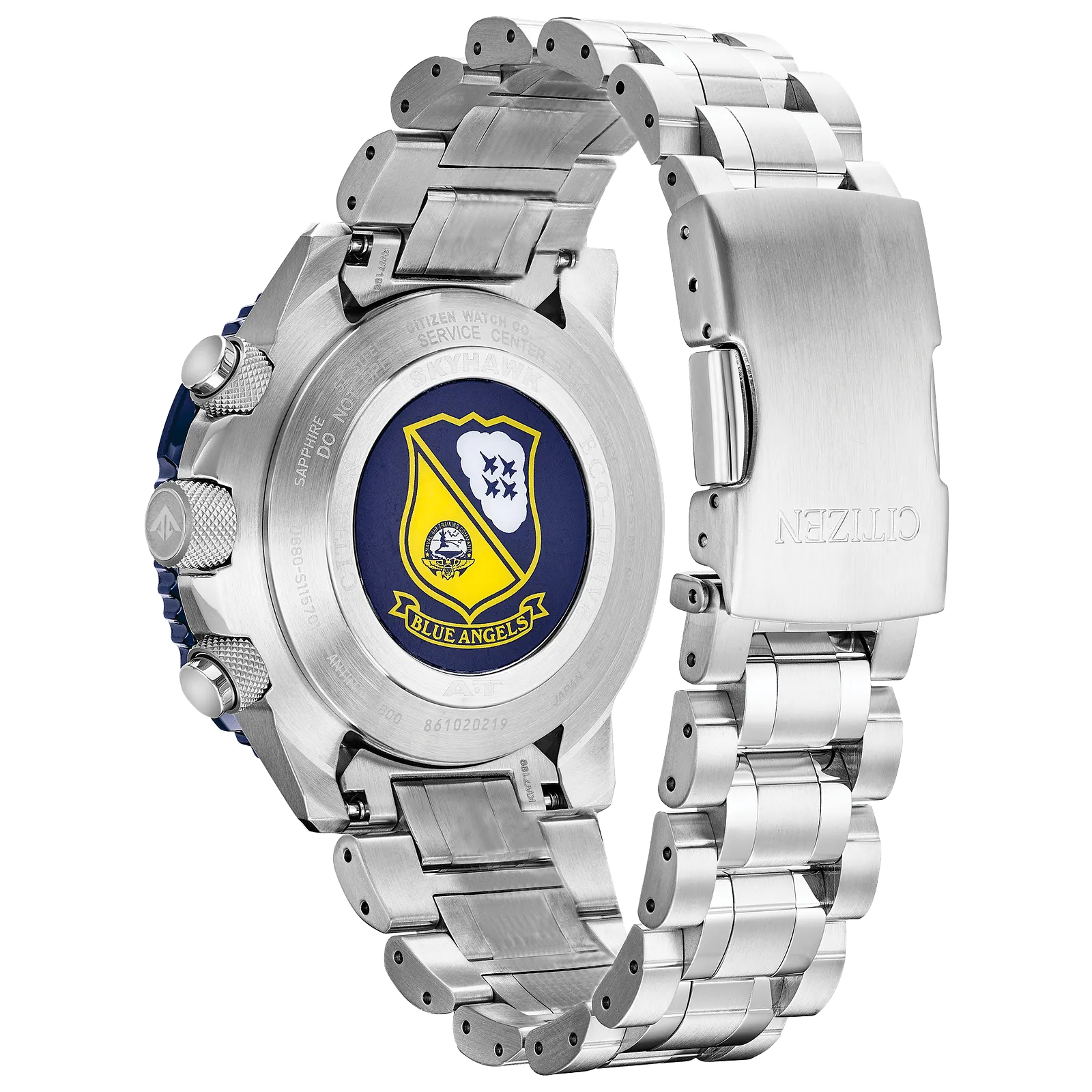 JY8078-52L Reloj Citizen Promaster Skyhawk de caballero banda de metal Eco-Drive