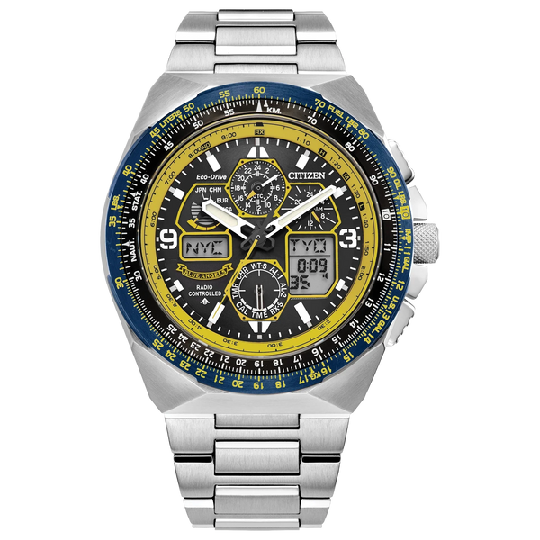 JY8125-54L Reloj Citizen Promaster de hombre pulsera de metal Eco-Drive