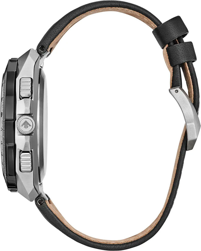 05E Reloj Citizen Promaster Skyhawk Eco-drive de caballero pulsera de cuero - Detalle de esfera