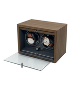 KS-001 Caja de reloj doble giratorio con iluminación