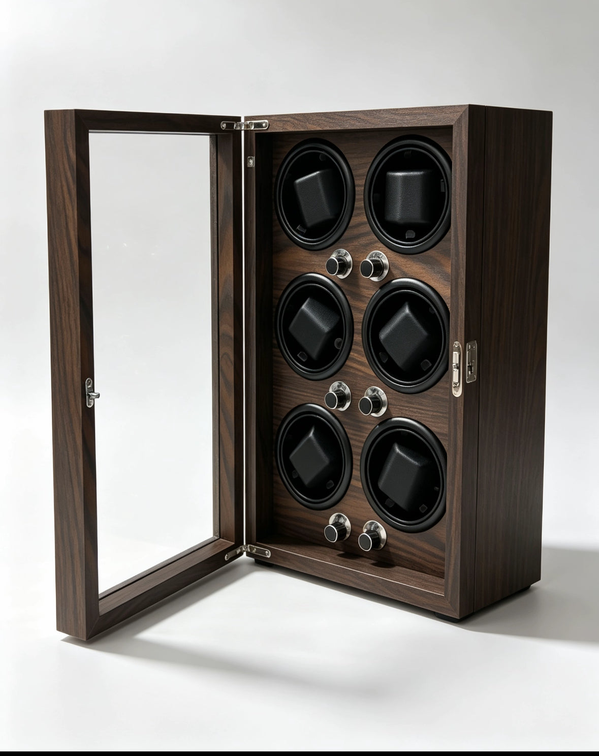 Reloj KS Rotador para 6 relojes automáticos en madera - Marrón
