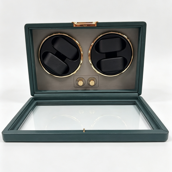 KS-10 Caja de reloj giratoria automático para 4 relojes