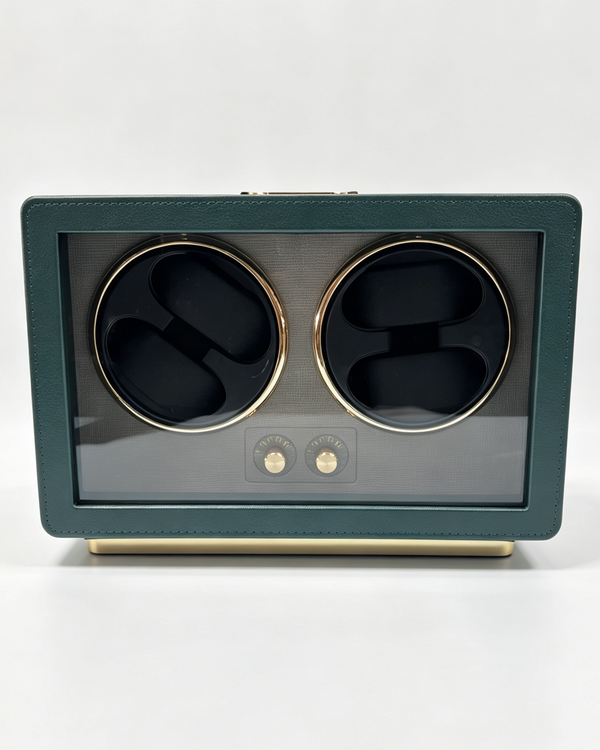 KS-10 Caja de reloj giratoria automático para 4 relojes