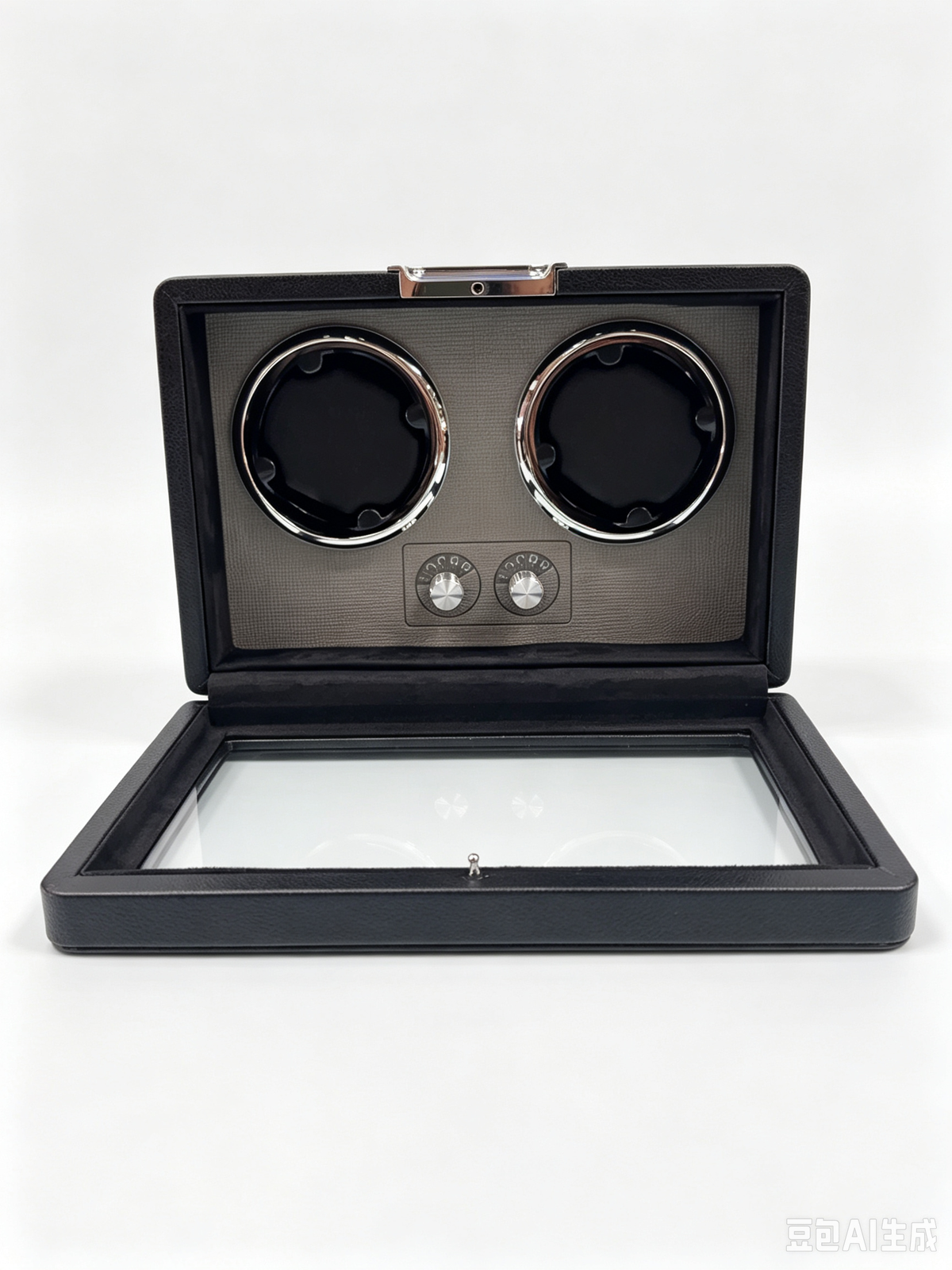 KS-21 Caja para 2 relojes giratoria automática