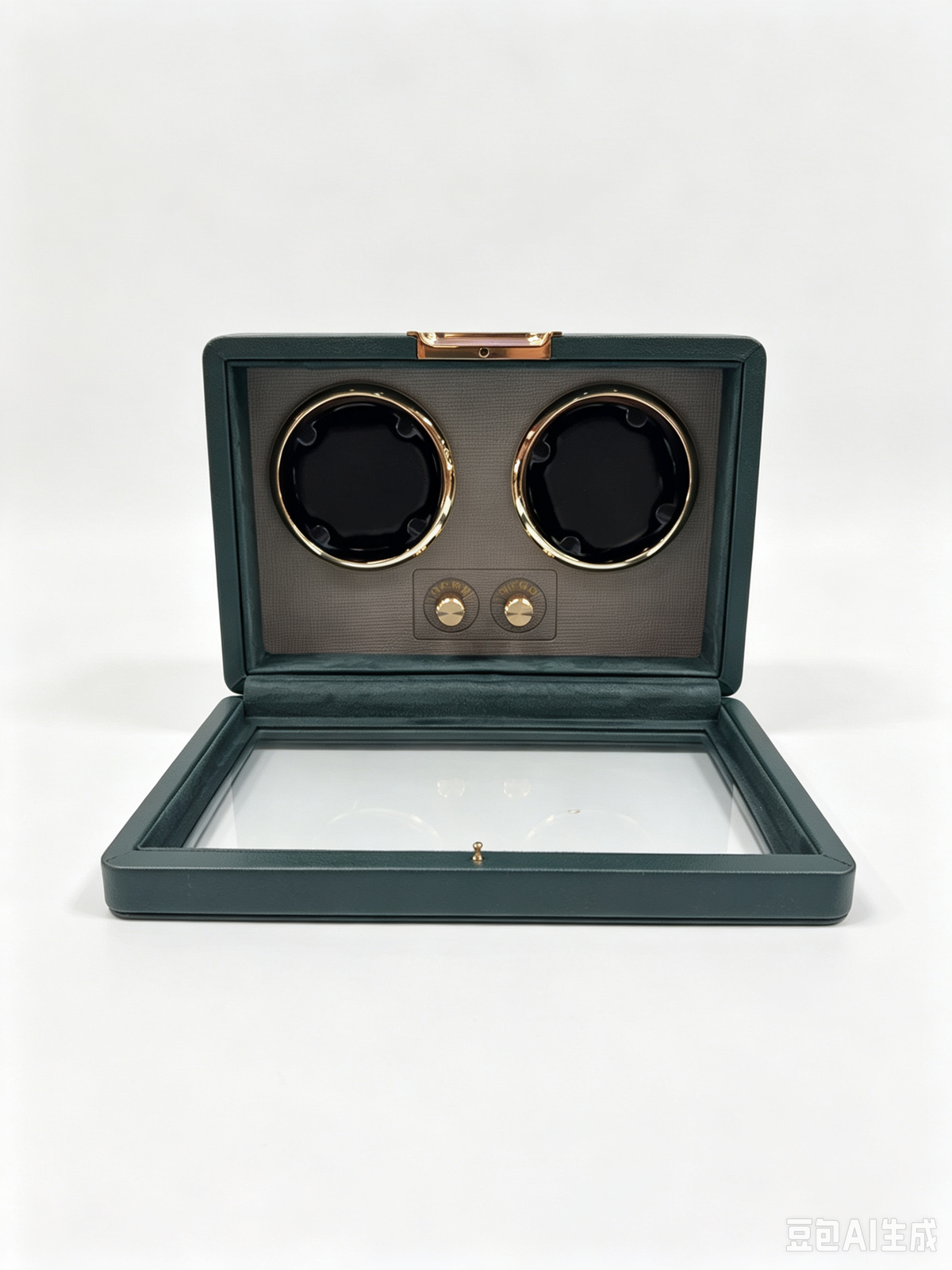 KS-22 Caja bobinadora giratoria para dos relojes