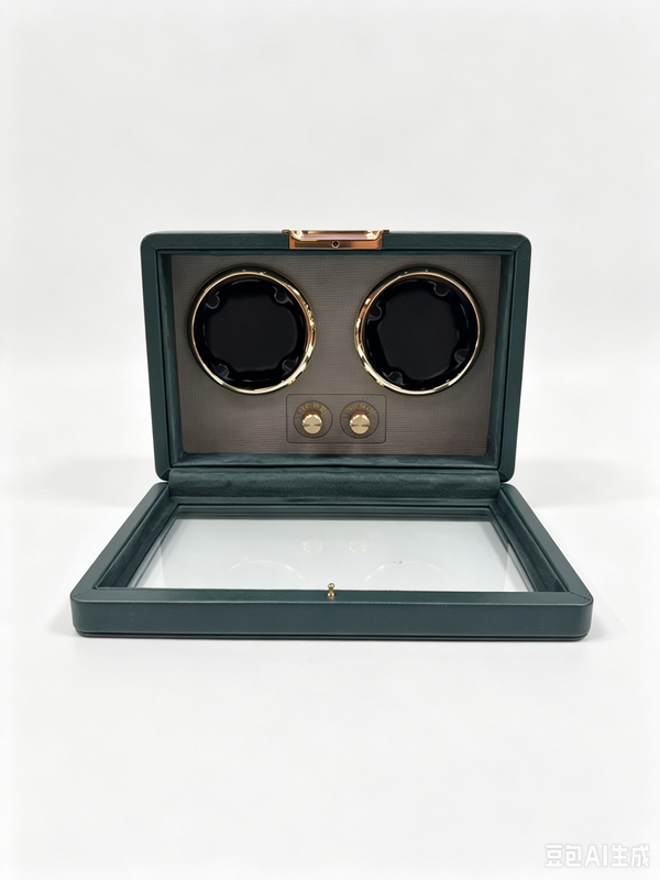KS-22 Caja bobinadora giratoria para dos relojes