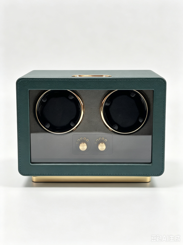 KS-22 Caja bobinadora giratoria para dos relojes