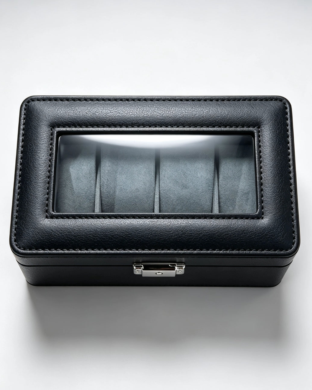 KS34 Caja Organizadora y Exhibidora para 4 Relojes