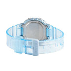 LA-20WHS Reloj Casio Illuminator Unisex Resina Azul - Vista trasera