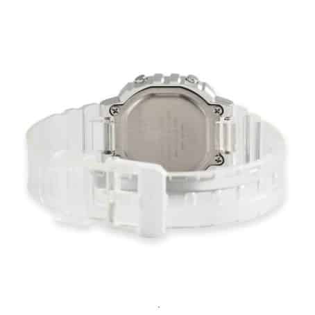 LA-20WHS Reloj Casio Illuminator Unisex Resina Transparente - Vista trasera
