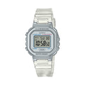 LA-20WHS Reloj Casio Illuminator Unisex Resina Transparente - Reloj original en Guatemala