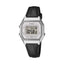 LA680WEL-1 Reloj Casio Vintage Mujer Correa Cuero Negro