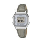 LA680WEL-8A2 Reloj Casio Vintage de mujer banda de piel - Cuero Gris