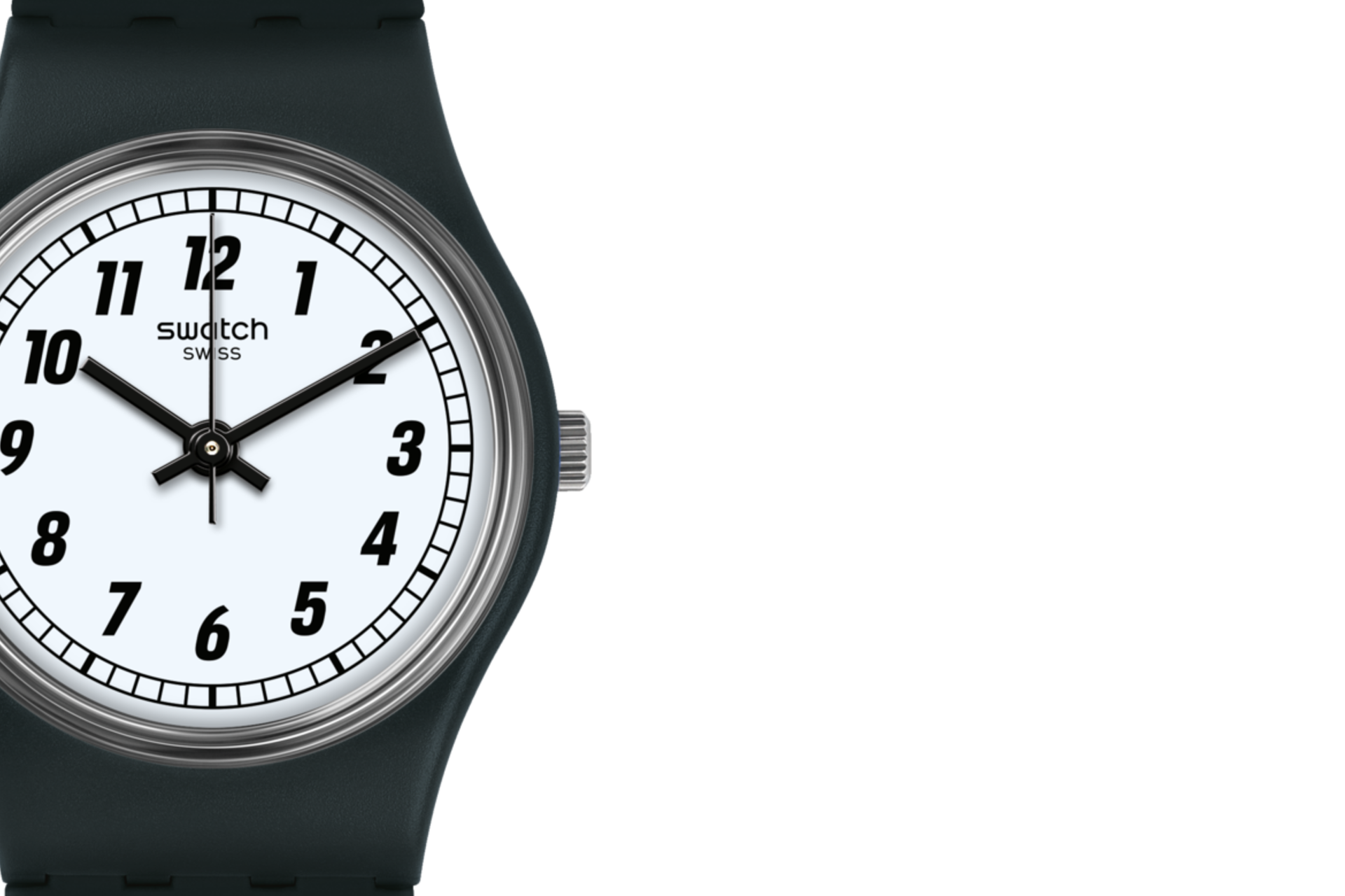 DE Reloj Swatch Something Black Unisex Resina Negro - Vista 5