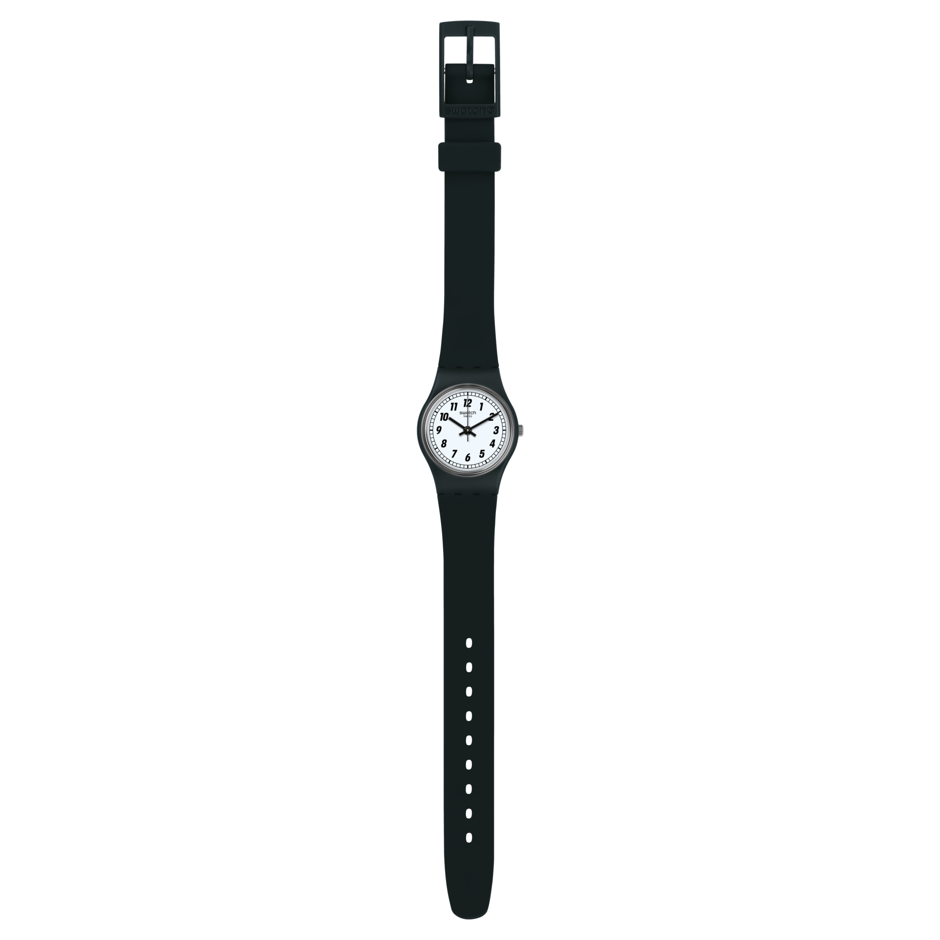DE Reloj Swatch Something Black Unisex Resina Negro - Vista trasera
