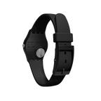 DE Reloj Swatch Something Black Unisex Resina Negro - Detalle de esfera