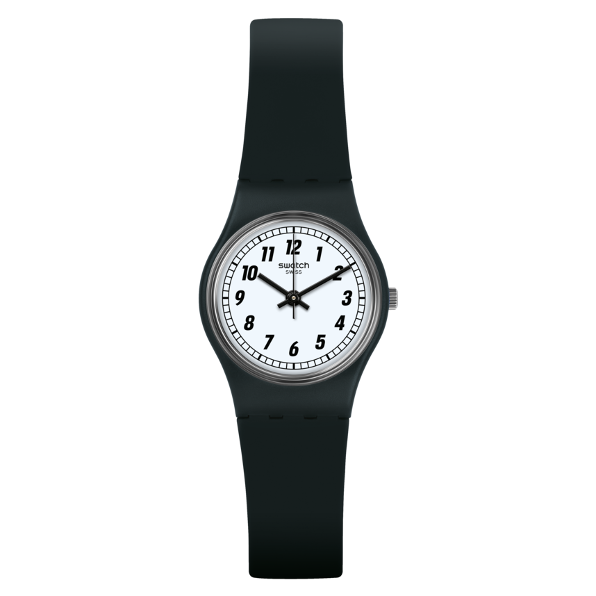 DE Reloj Swatch Something Black Unisex Resina Negro - Reloj original en Guatemala
