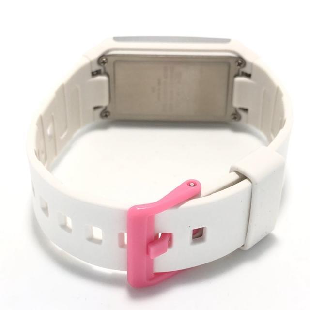 51-7CDR Casio Reloj para Dama Pulsera de Goma - Detalle de esfera