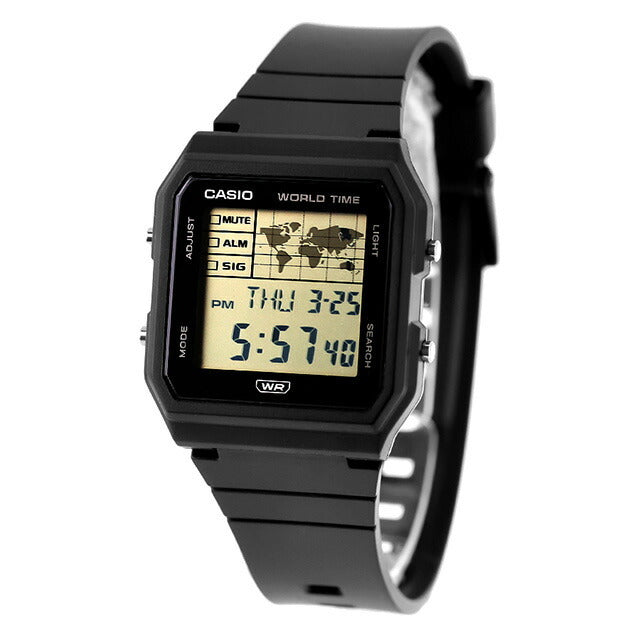 LF-30W-1A Reloj Casio Pop de unisex pulsera de resina 37 mm - Resina Negro