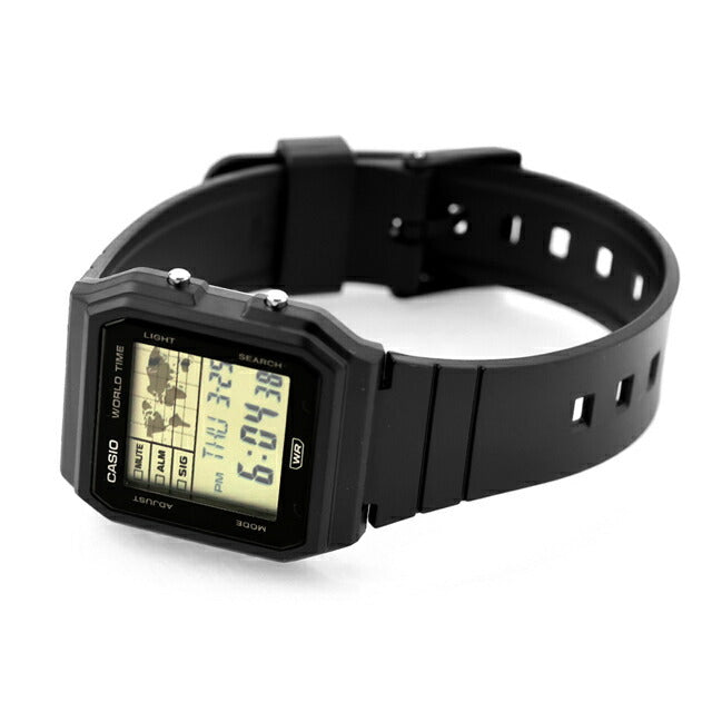 LF-30W-1A Reloj Casio Pop de unisex pulsera de resina 37 mm - Resina Negro