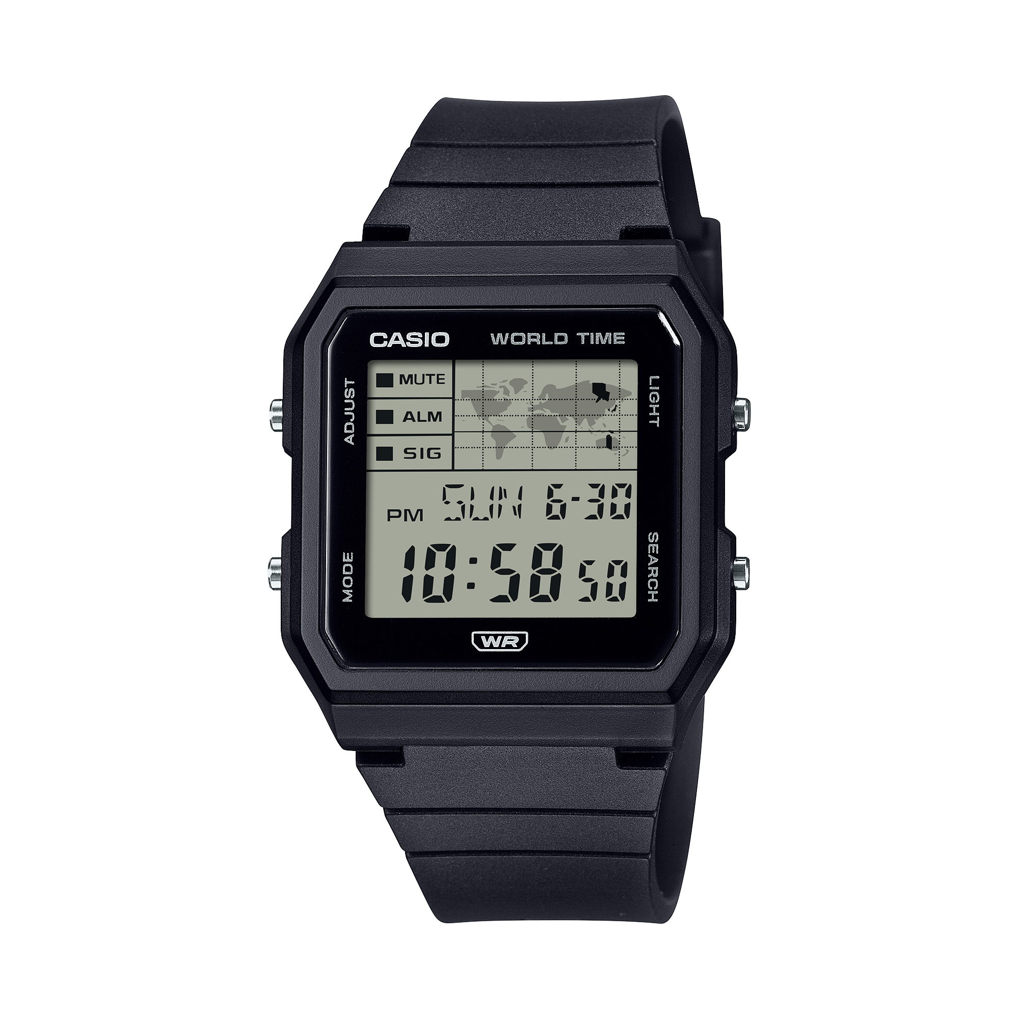 LF-30W-1A Reloj Casio Pop de unisex pulsera de resina 37 mm