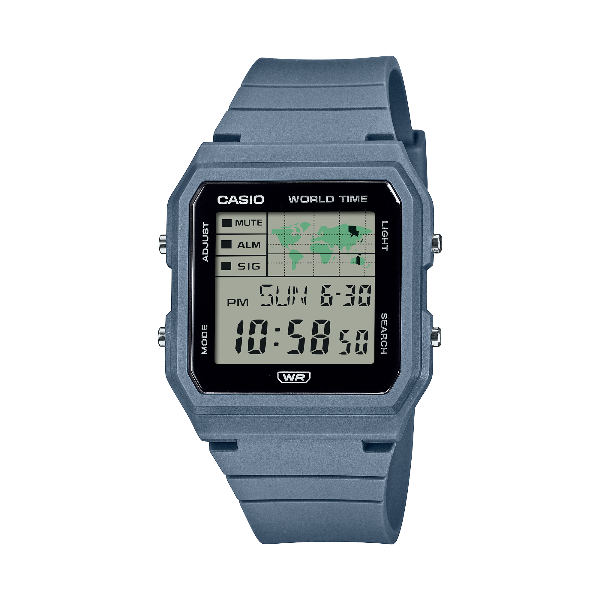 LF-30W-2A Reloj Casio Pop unisex correa de caucho