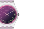 Reloj Swatch Ultraviolet de mujer pulsera de caucho - Vista 5
