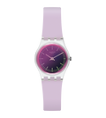 Reloj Swatch Ultraviolet de mujer pulsera de caucho - Reloj original en Guatemala