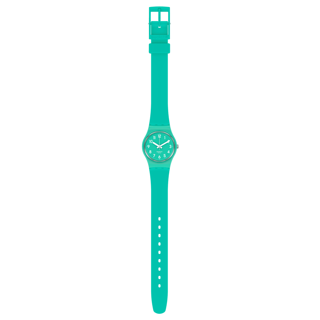 Reloj Swatch Back To Mint Leave de mujer correa de silicona - Vista 5