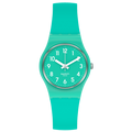 Reloj Swatch Back To Mint Leave de mujer correa de silicona - Reloj original en Guatemala