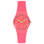Reloj Swatch Back to Biko Roose de señorita correa de resina - Reloj original en Guatemala