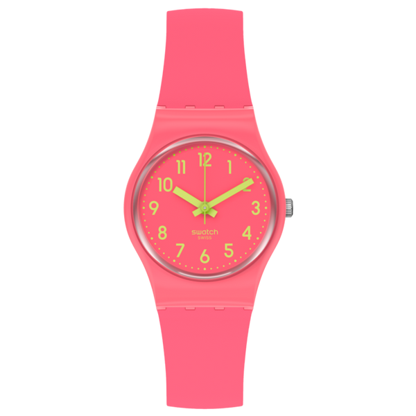 Reloj Swatch Back to Biko Roose de señorita correa de resina - Reloj original en Guatemala
