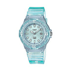 200HS Reloj Casio Mujer Correa Resina Azul Claro - Reloj original en Guatemala