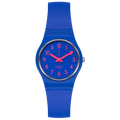 Reloj Swatch Back To Biko Bloo de señorita banda de resina - Reloj original en Guatemala
