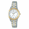 1128G Reloj Casio Mujer Correa de Acero Bicolor - Reloj original en Guatemala
