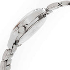 1215A Reloj Casio Mujer Correa de Acero Esfera Azul - Vista trasera