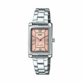 LTP-1234DD-4A Casio reloj para mujer correa de acero inoxidable