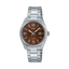 LTP-1302DD Reloj Casio Mujer Correa de Acero Esfera Marrón