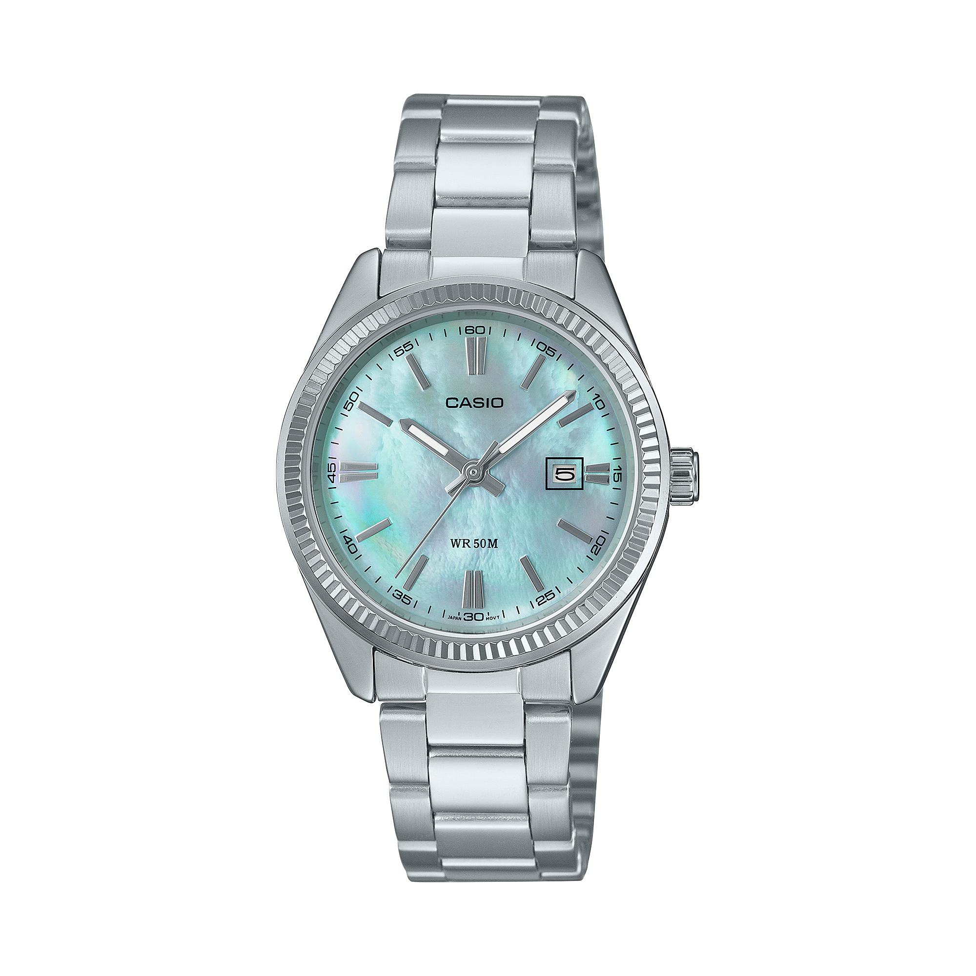 LTP-1302DS-2AV Casio de dama pulsera de metal análogo