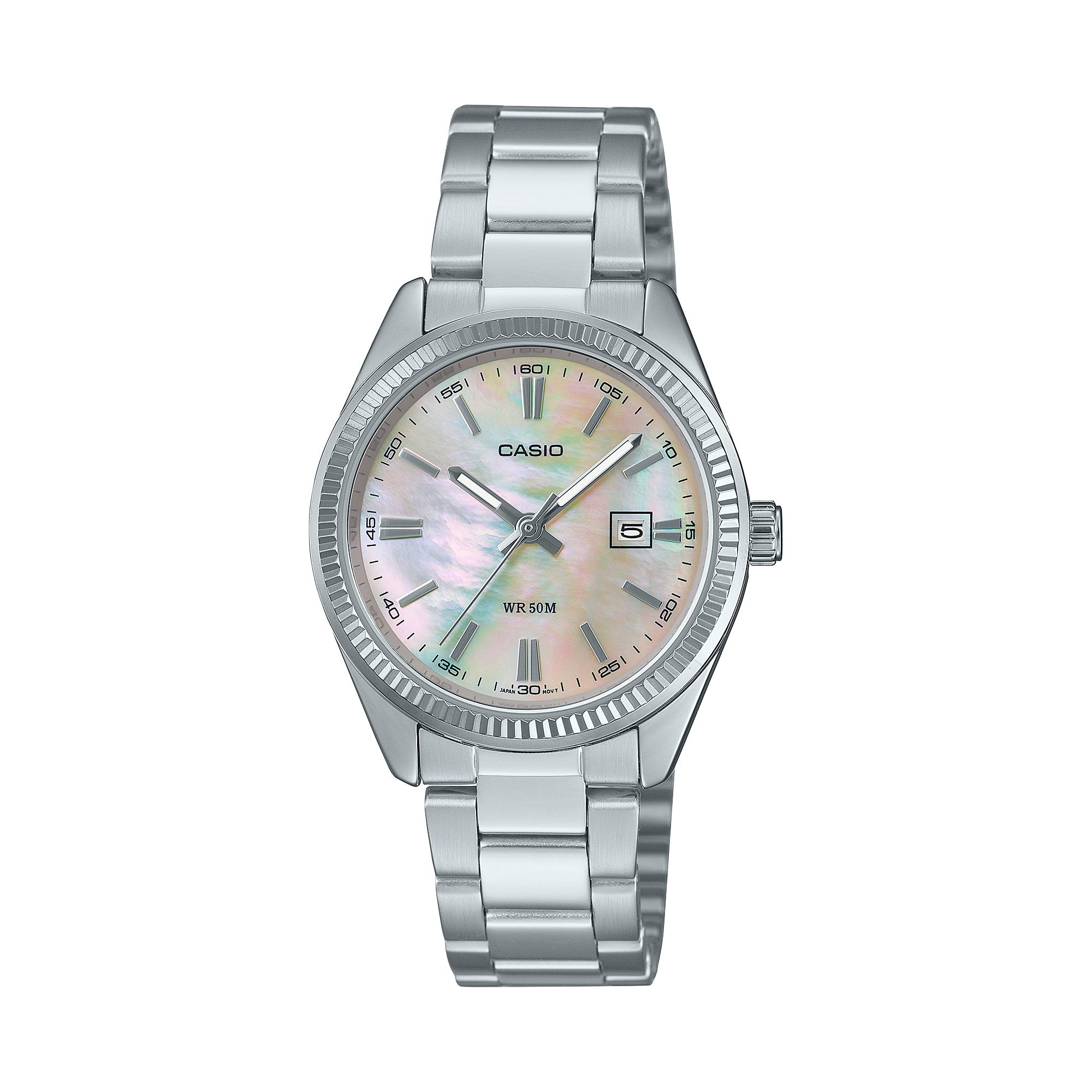 LTP-1302DS-4AV Casio de dama correa de metal