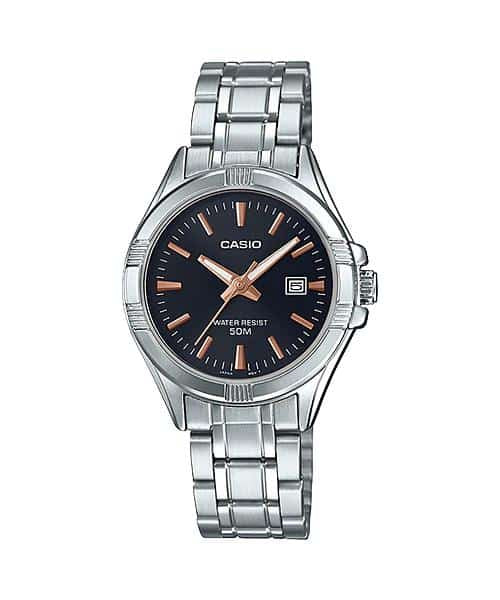 LTP-1308D-1A2V Reloj Casio Classic para mujer - Plateado