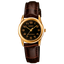 LTP-V001GL Reloj Casio Mujer Caja Dorada Correa de Cuero