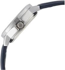 V004L Reloj Casio Mujer Correa de Cuero Azul - Vista trasera