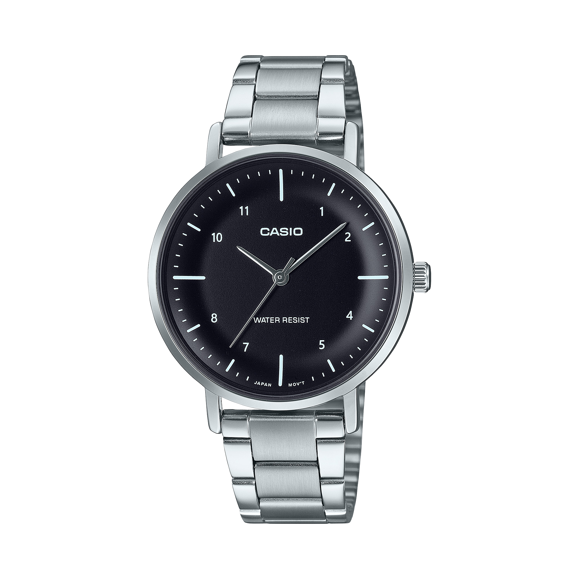 LTP-VT03D-1B Casio de dama pulsera de metal