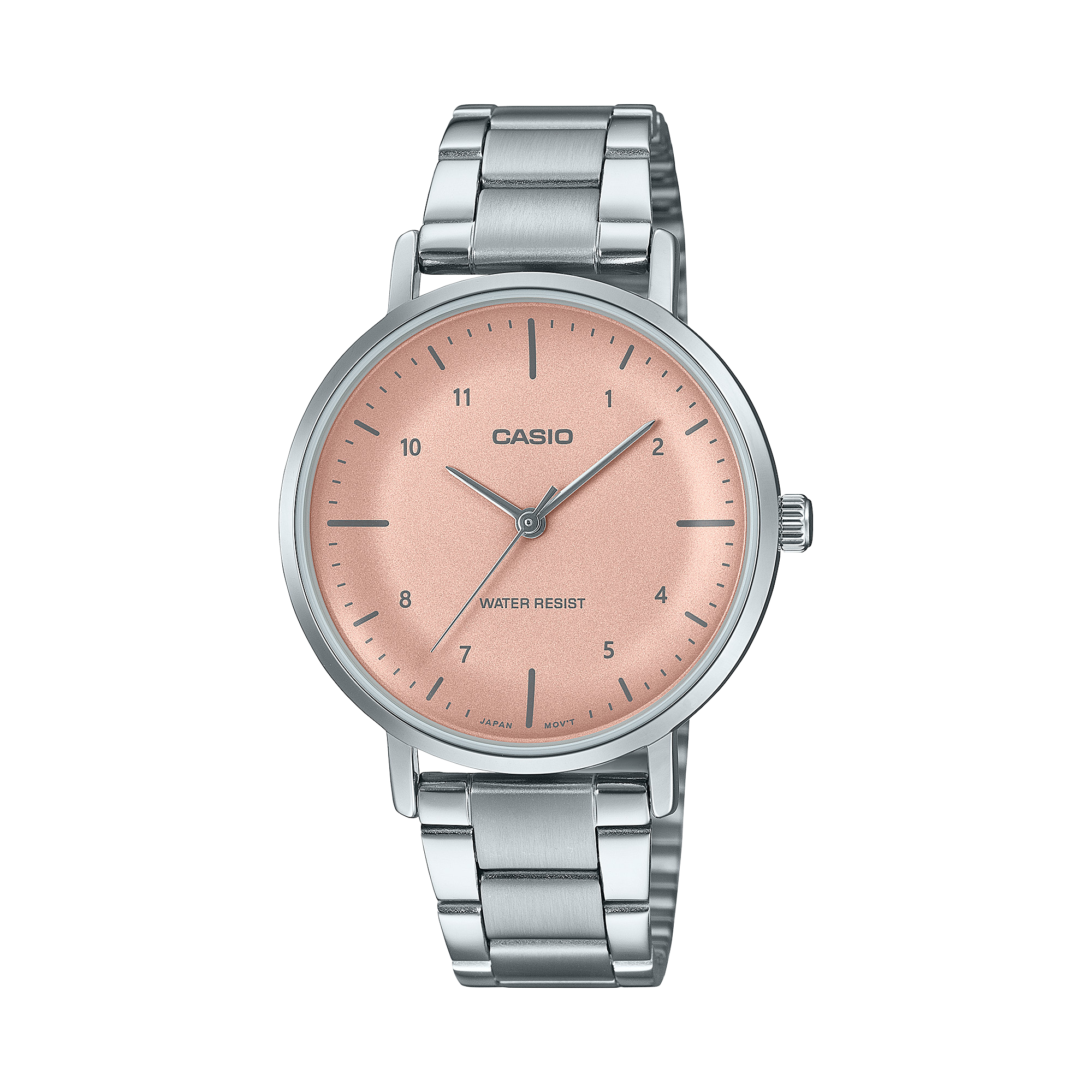 LTP-VT03D-4B Casio de dama pulsera de metal inoxidable