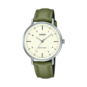 LTP-VT03L-3B Reloj Casio Vintage Mujer Correa Cuero Verde