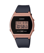 LW-204 Reloj Casio Mujer Resina Azul Caja Oro Rosa - Reloj original en Guatemala