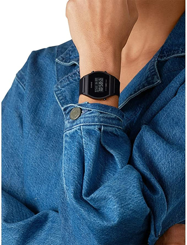 LW-204 Reloj Casio Clásico Mujer Resina Negro - Vista lateral