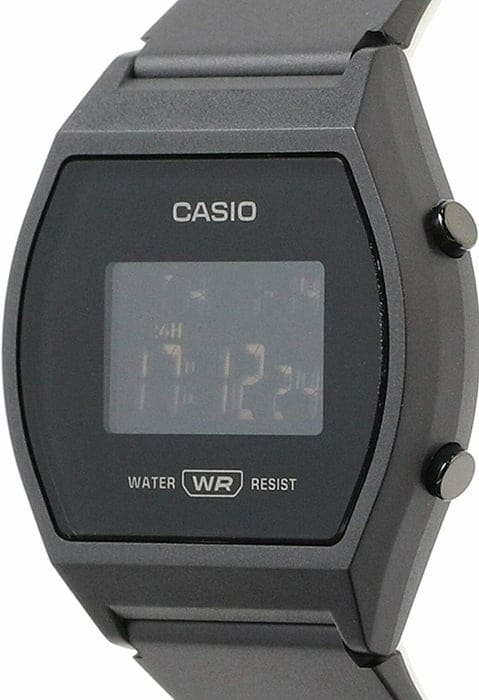LW-204 Reloj Casio Clásico Mujer Resina Negro - Vista trasera