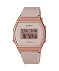LW-204 Reloj Casio Mujer Digital Correa Resina Rosa - Reloj original en Guatemala
